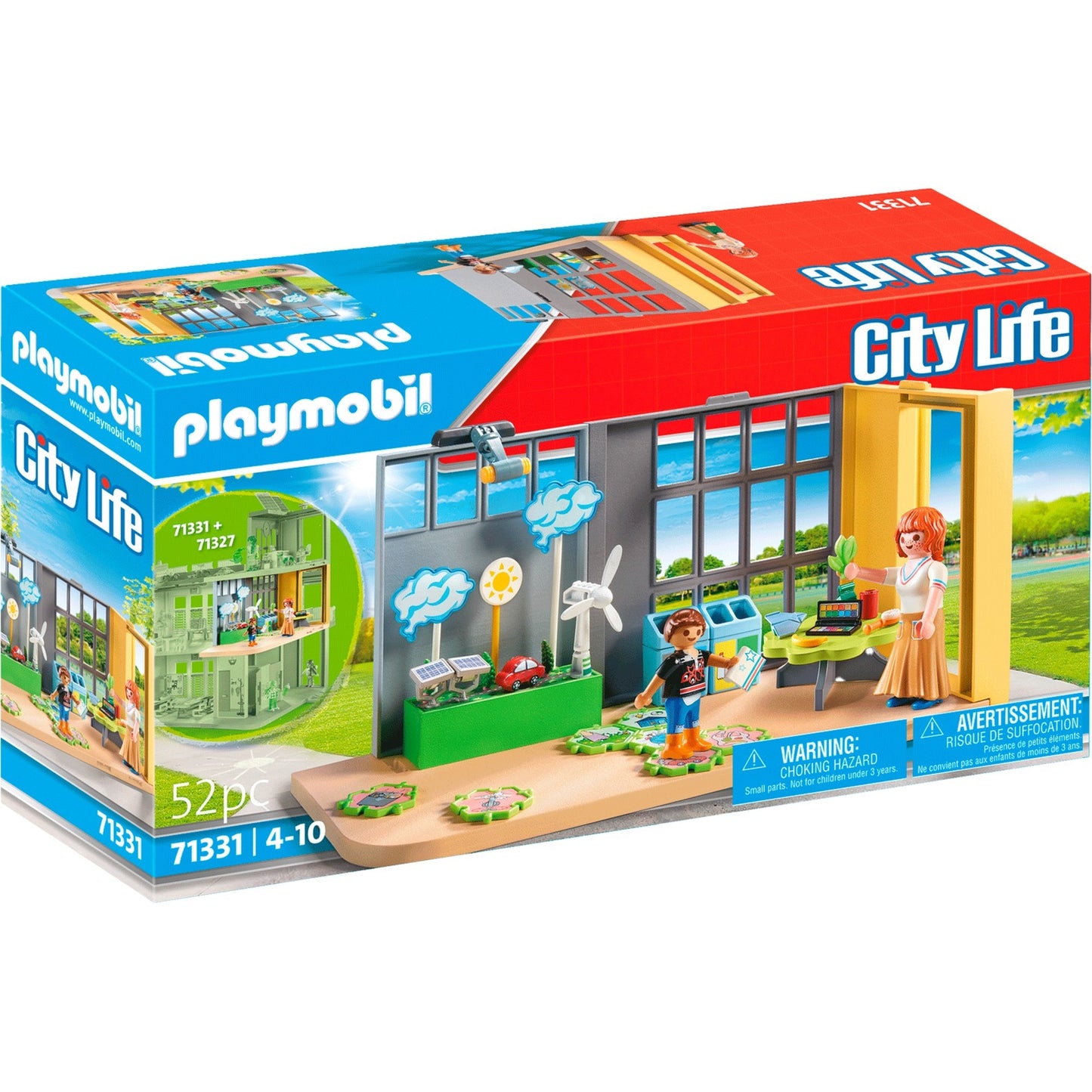 Playmobil city life - uitbreiding klimaatwetenschap constructiespeelgoed (71331)