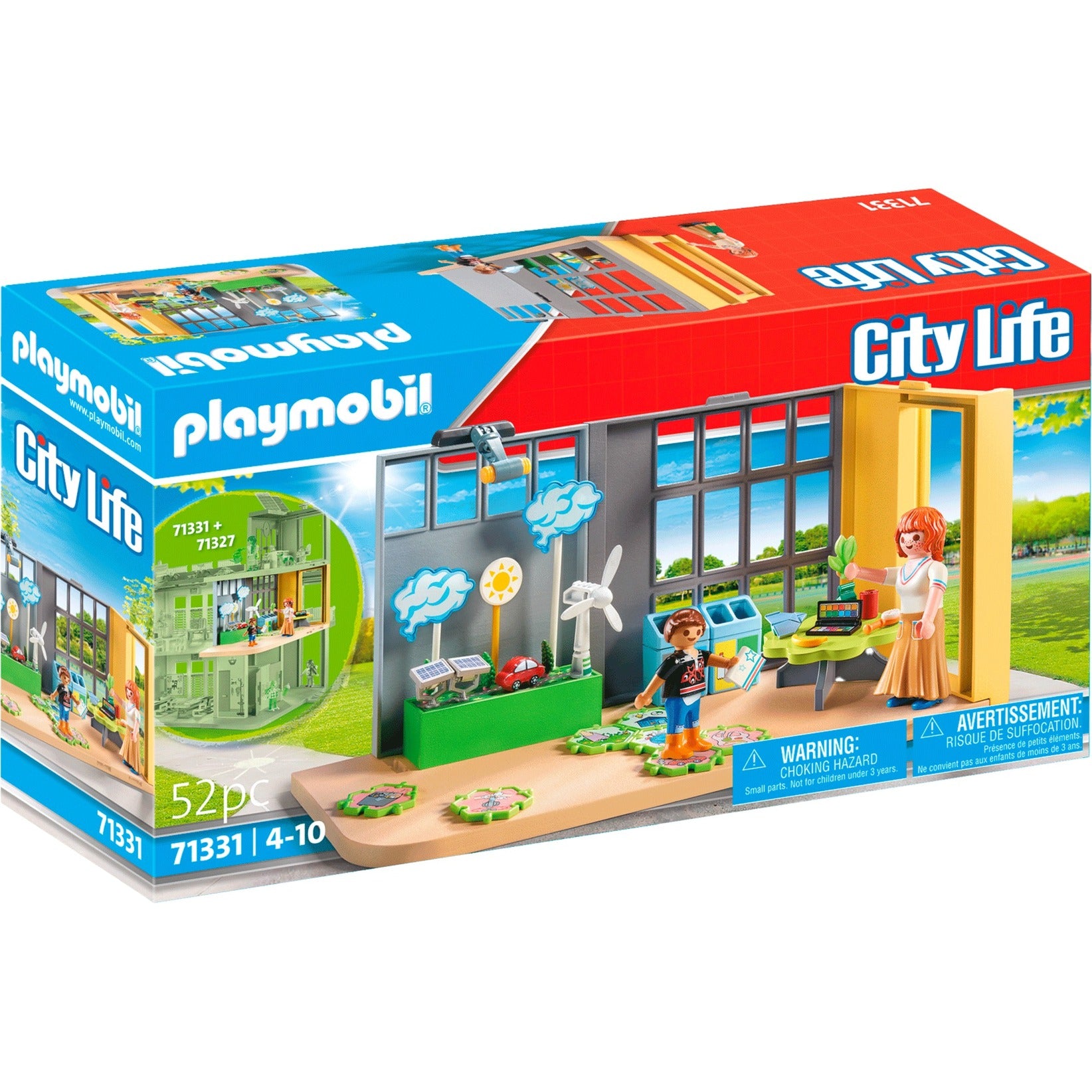 Playmobil city life - uitbreiding klimaatwetenschap constructiespeelgoed (71331)
