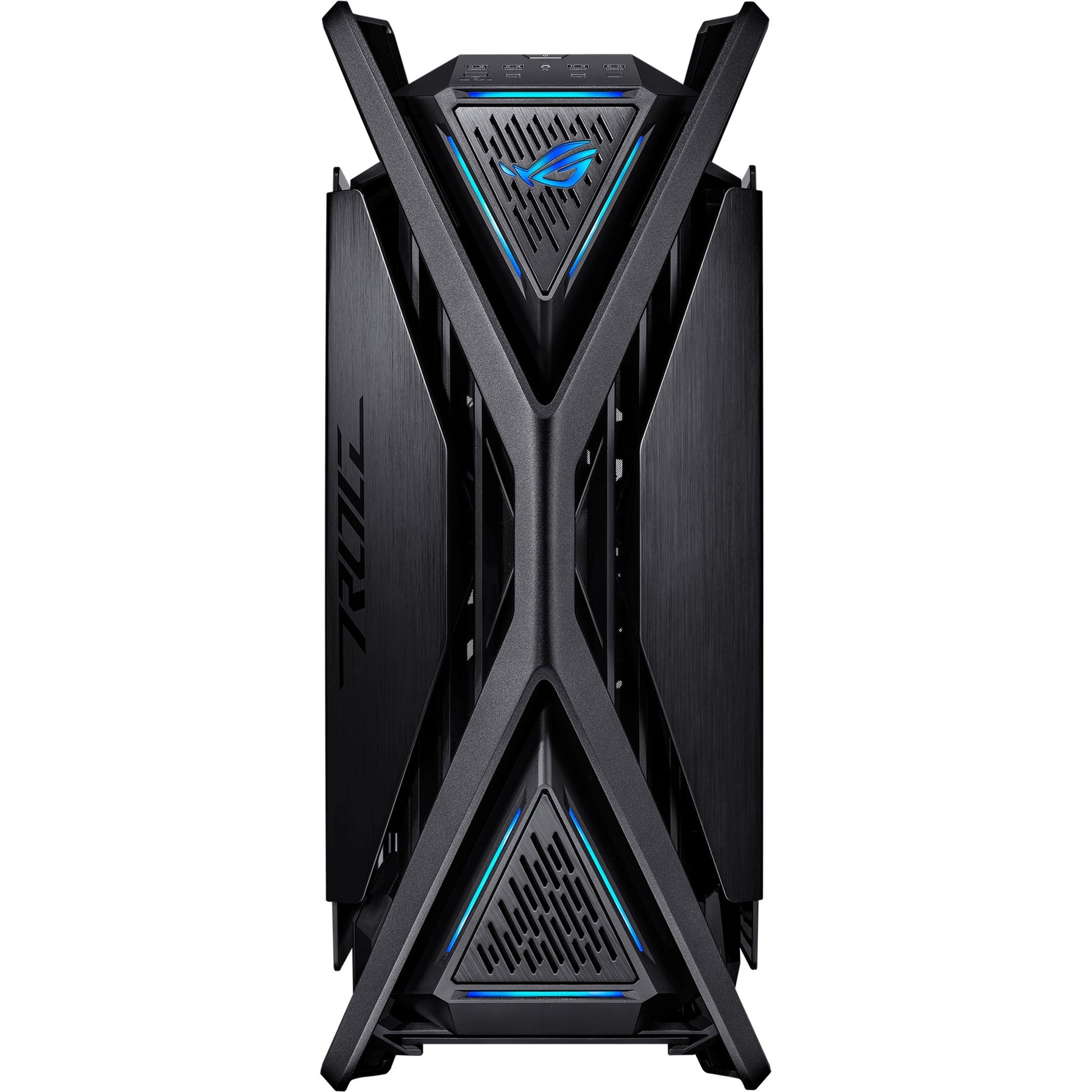 Asus rog hyperion gr701 big tower behuizing (zwart | 4x usb-a | 2x usb-c | rgb | tempered glass)