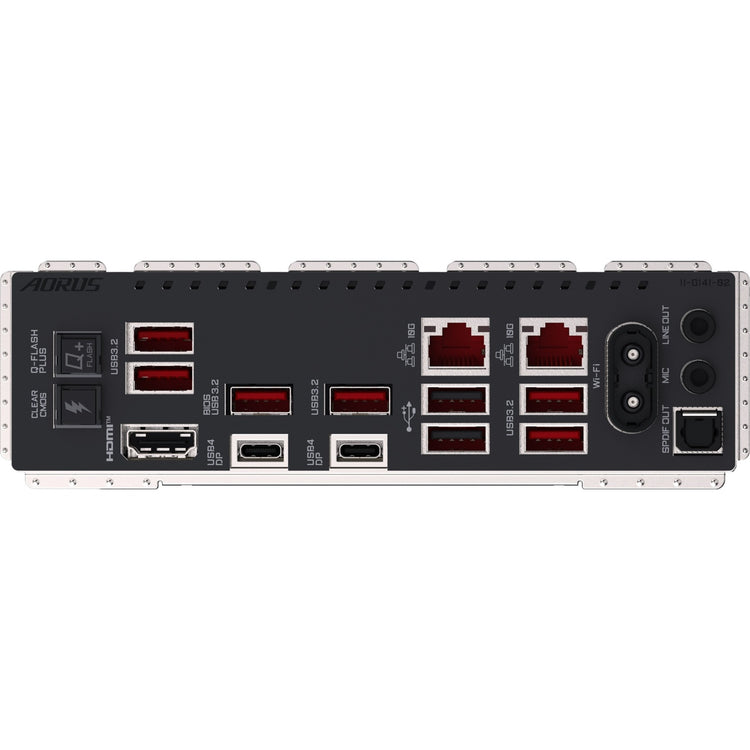 Gigabyte x870e a xtreme ai top socket am5 moederbord (zwart, raid, 2x 10 gb-lan, wlan, bt, sound, e-atx)