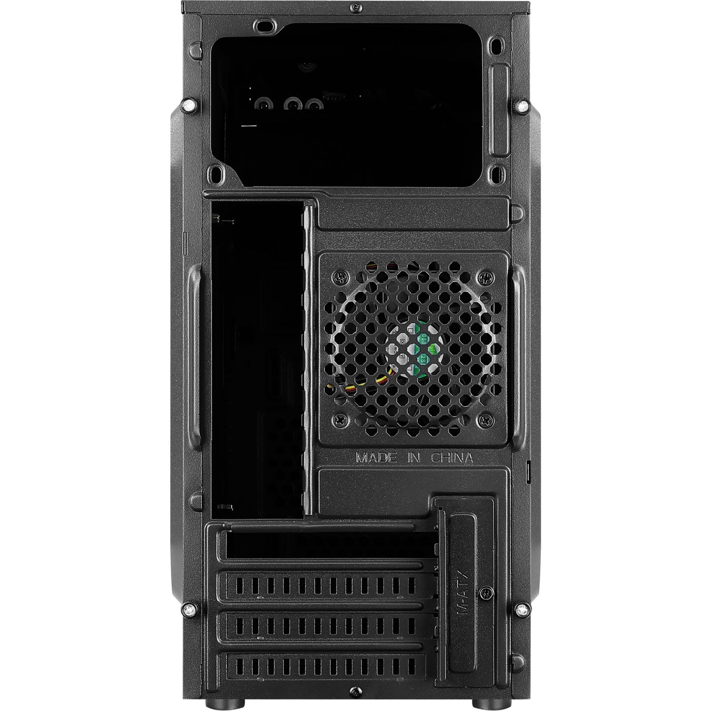 Aerocool cs-103 mini tower behuizing (zwart | 3x usb-a)