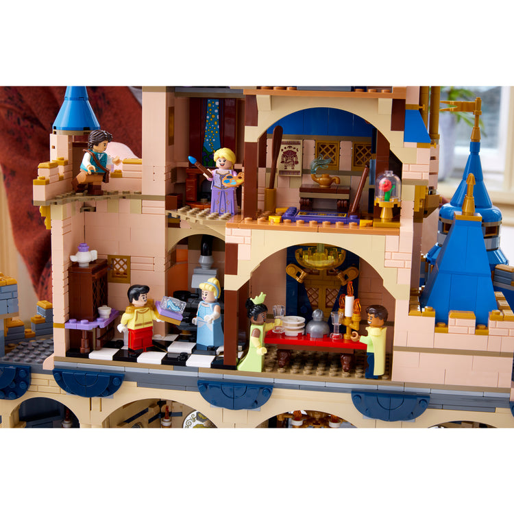 Lego disney - disney kasteel constructiespeelgoed (43222)