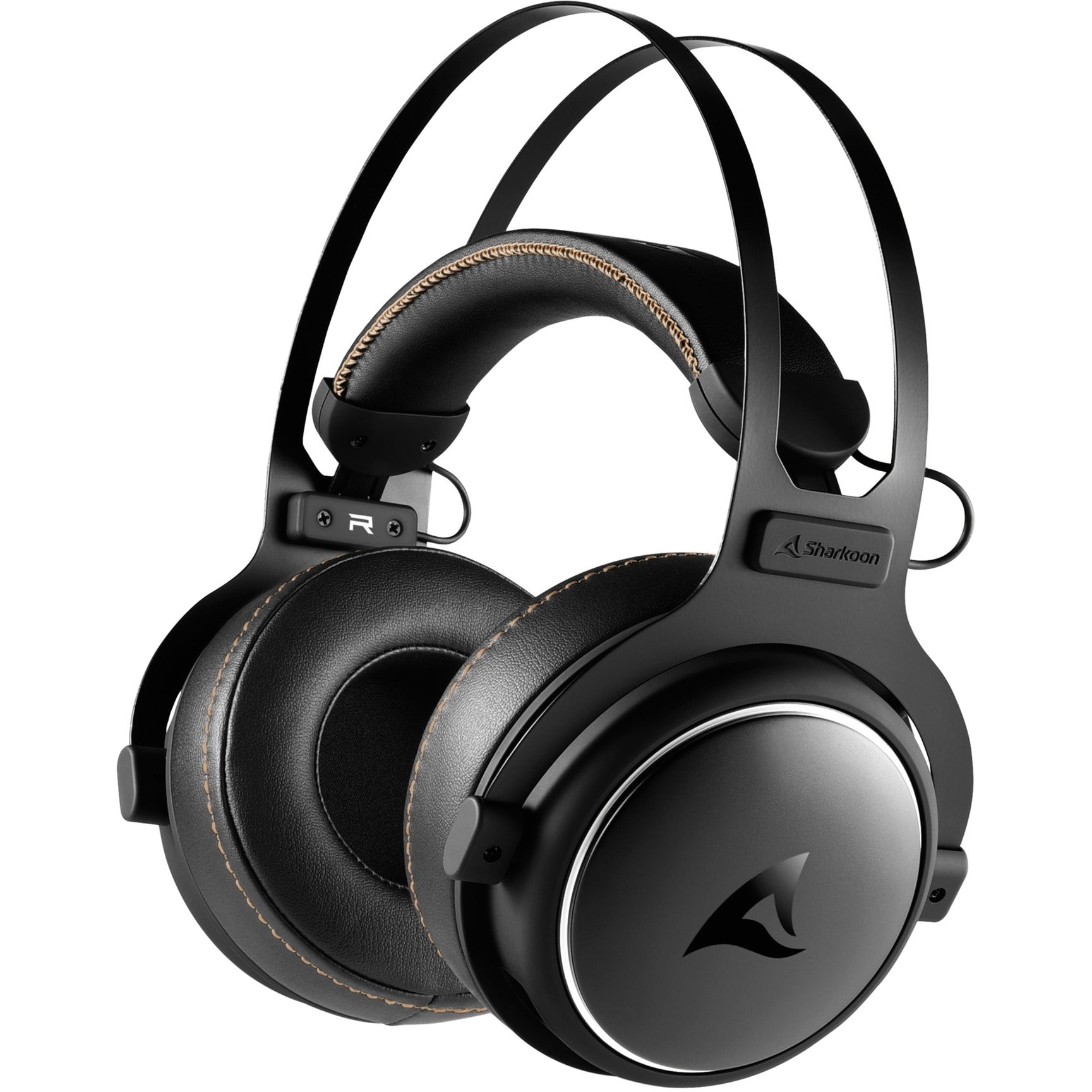 Sharkoon skiller sgh50 over-ear gaming headset (zwart, pc, playstation 4, playstation 5, xbox series s|x)