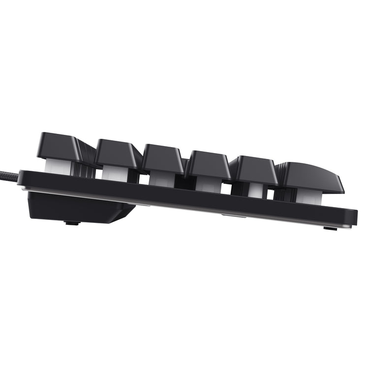 Trust gxt 833 thado toetsenbord met tkl-verlichting (zwart, us lay-out (qwerty), 80% (tkl), rgb)