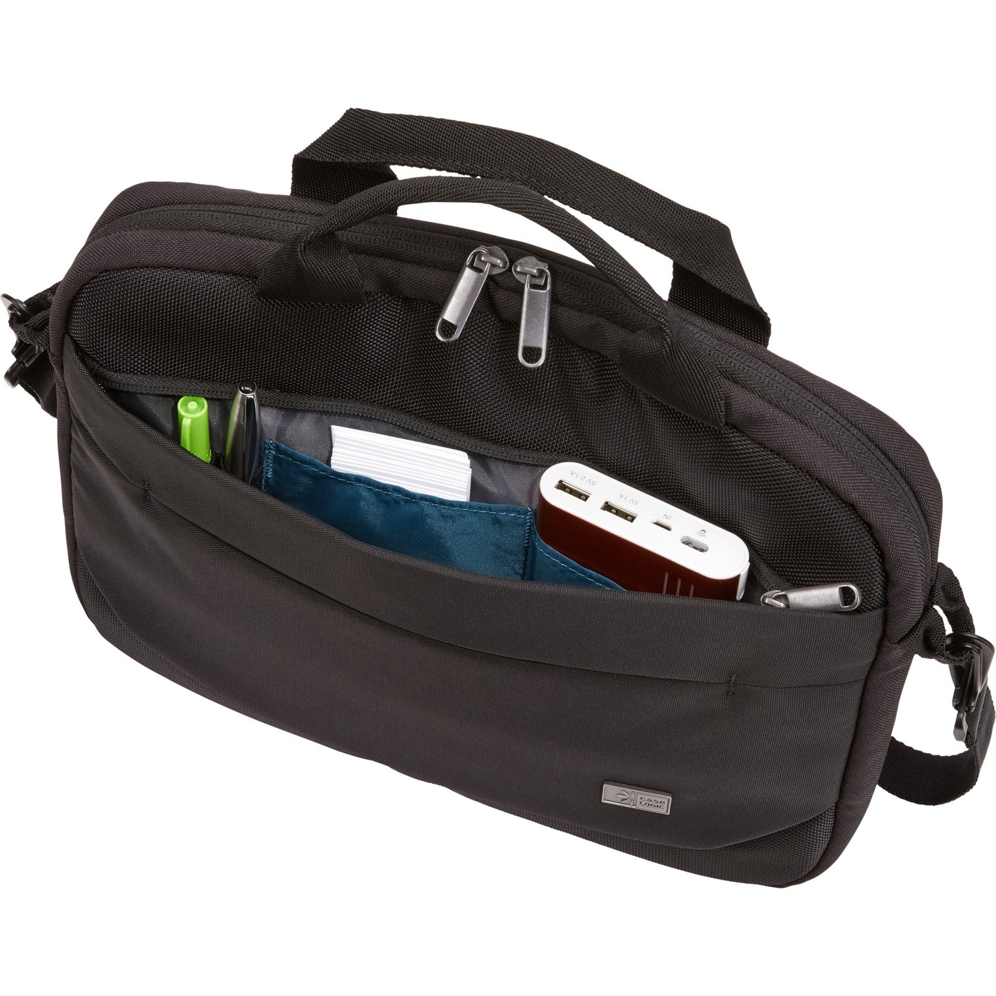 Case logic advantage 11,6 attaché notebooktas laptoptas (zwart)