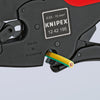 Knipex multistrip 10 automatische afstriptang 1242195 (zwart rood)