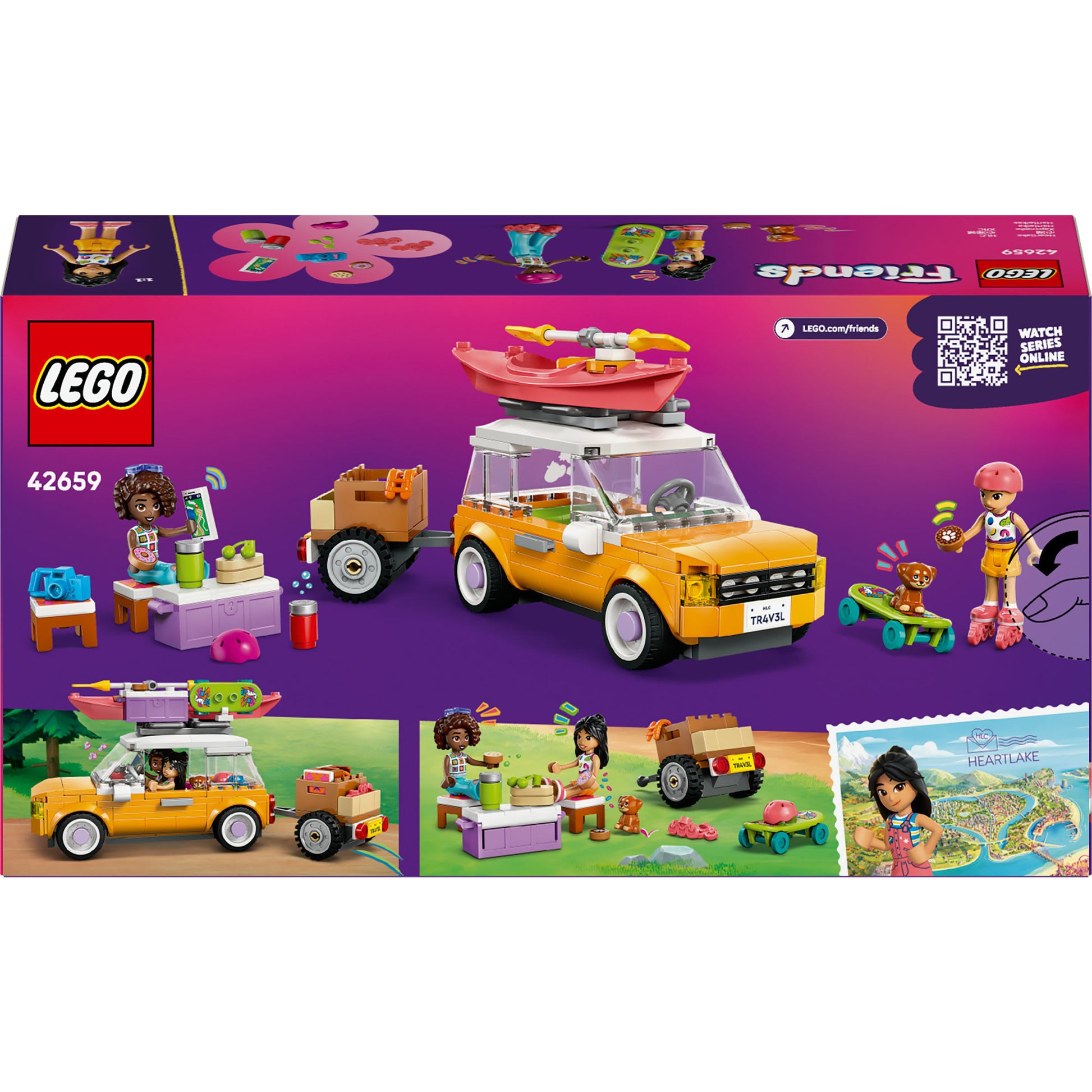 Lego ® friends samen op roadtrip bouwset - 42659