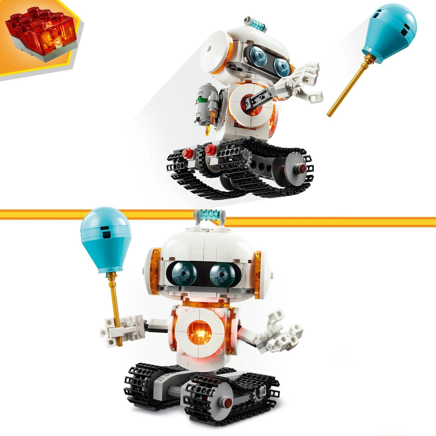 Lego creator 3-in-1 - ruimterobot constructiespeelgoed (31164)