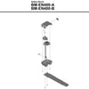 Shimano steps bm-en400 battery mount for rear carrier