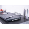 Brennenstuhl ®estilo hoekaansluitdoosstrook met usb laadfunctie 4-weg 2x beschermende contactdozen 2x euro zilver wit