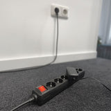 Act stekkerdoos ac2465 zwart - afbeelding 5