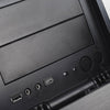 Silverstone sst-gd07b-c htpc behuizing (zwart | 1x usb-a | 1x usb-c)