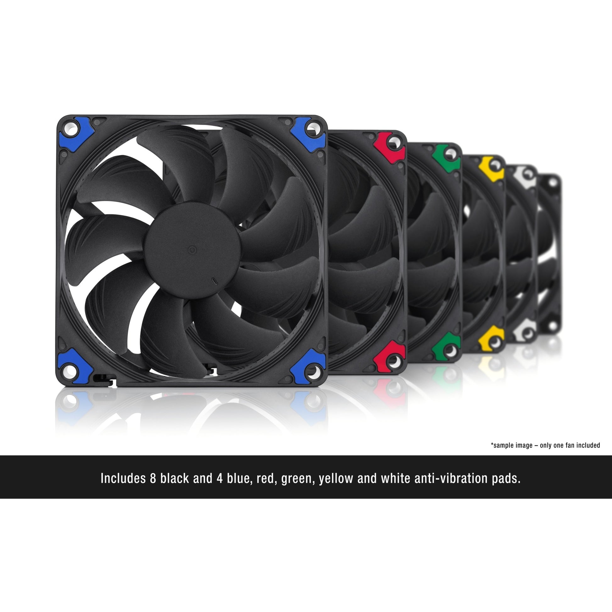 Noctua nf-a9x14 hs-pwm chromax.black case fan (zwart, 92 x 92 x 14 mm)