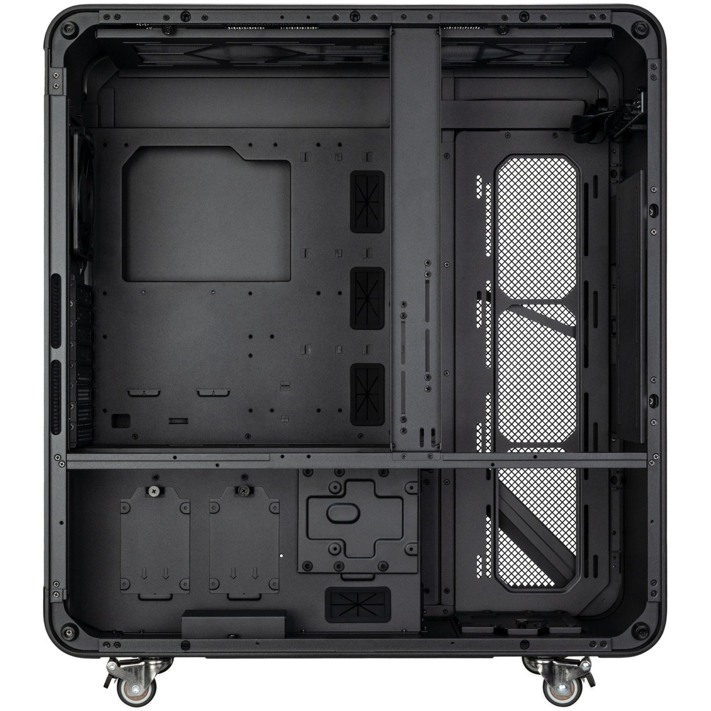 Silverstone alta t1 big tower behuizing (zwart | 2x usb-a | 2x usb-c)