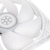 Silverstone shark force 140 argb case fan (wit, 140 x 140 x 25 mm, pwm, 4-1 pin argb (5v led))