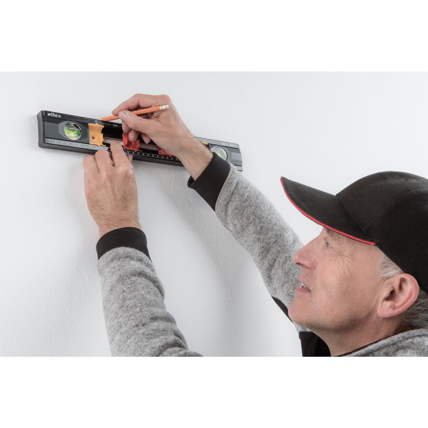 Wiha elektricienswaterpas (zwart)