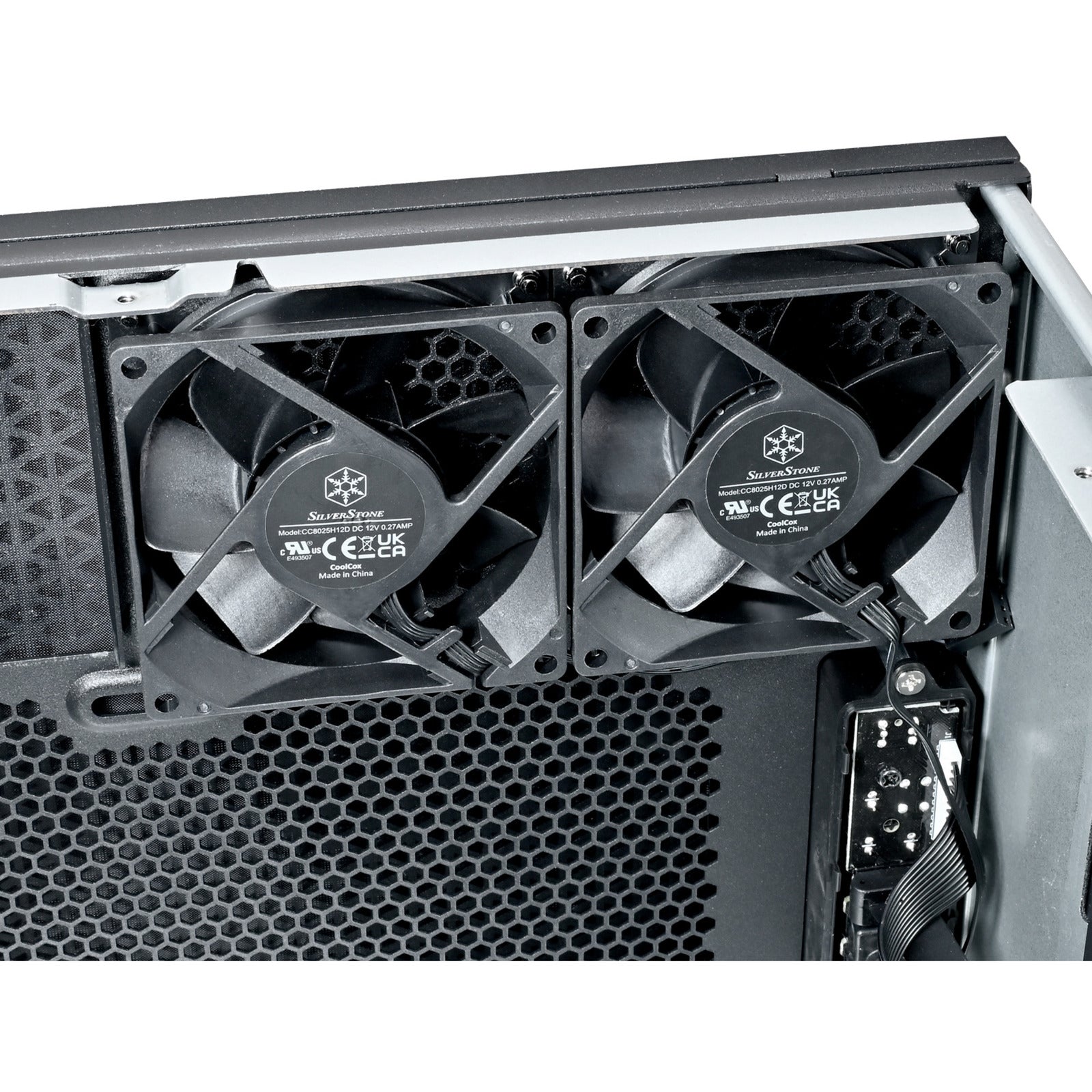 Silverstone rm53-502 rack behuizing (zwart)
