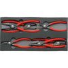 Knipex precisie-borgveertangenset 002001v02 (6-delig)