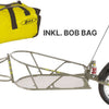 Bob ibex bicycle trailer gold with bag