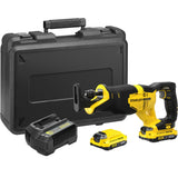 Stanley sfmcs300d2k fatmax® v20 accu reciprozaag 18v 2.0ah in koffer - afbeelding 1