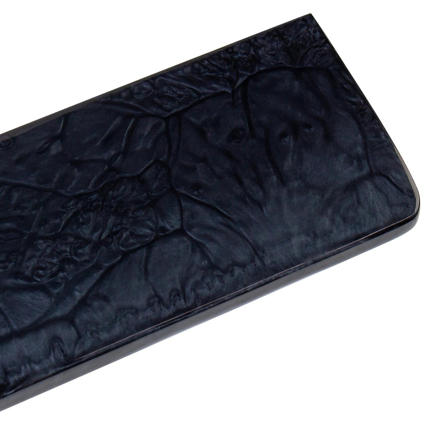Keychron q1 q2 resin palm rest polssteun (zwart, 75%)