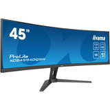 Iiyama prolite xcb4594dqsn-b1 44.5 curved ultrawide monitor (zwart, 2x hdmi, displayport, 3x usb-a, usb-b, usb-c, rj-45, 165 hz) - afbeelding 1