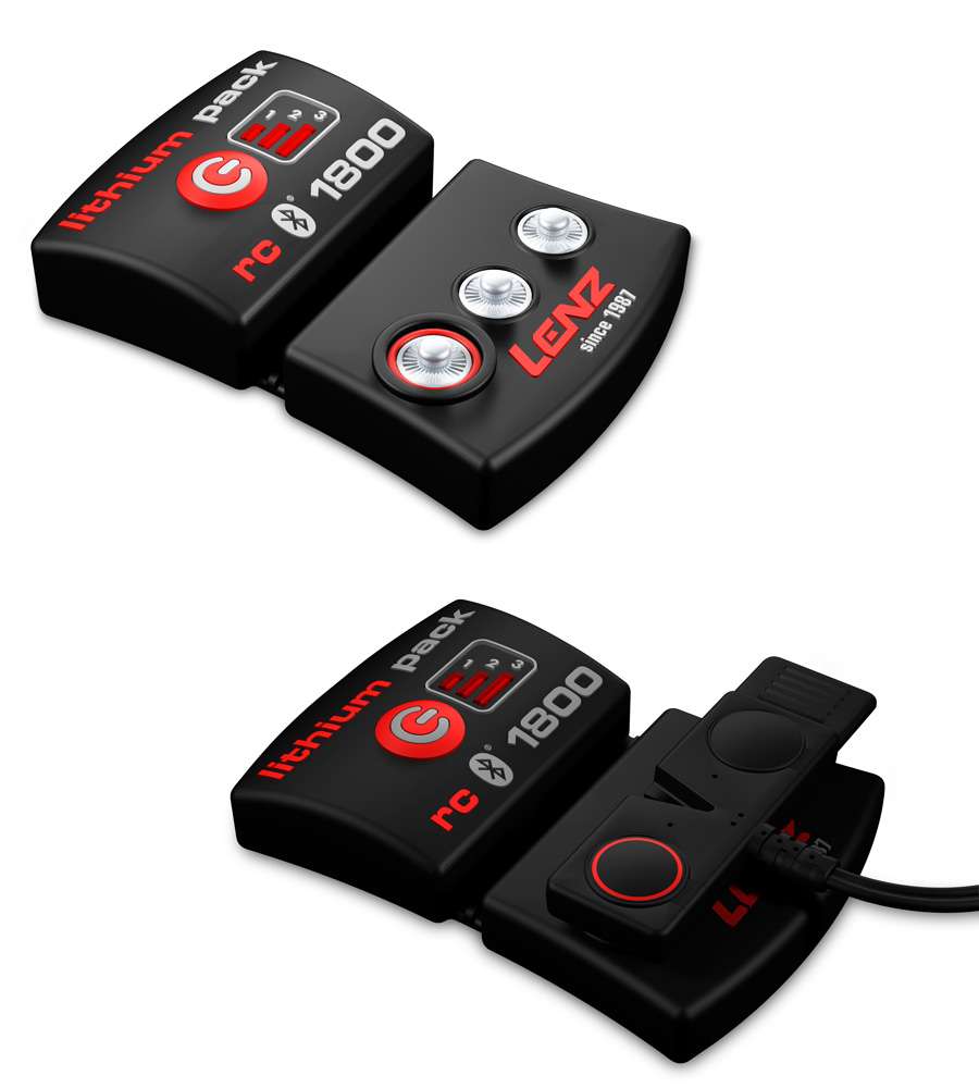 Lenz lithium pack rcb 1800 - battery set for socks vest bandage 1.0