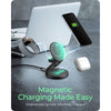 Icy box 3-in-1 opvouwbaar draadloos oplaadstation (antraciet, ib-sh101-ch)