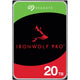 Seagate ironwolf pro 20 tb harde schijf (st20000nt001, sata 600, 24 7)