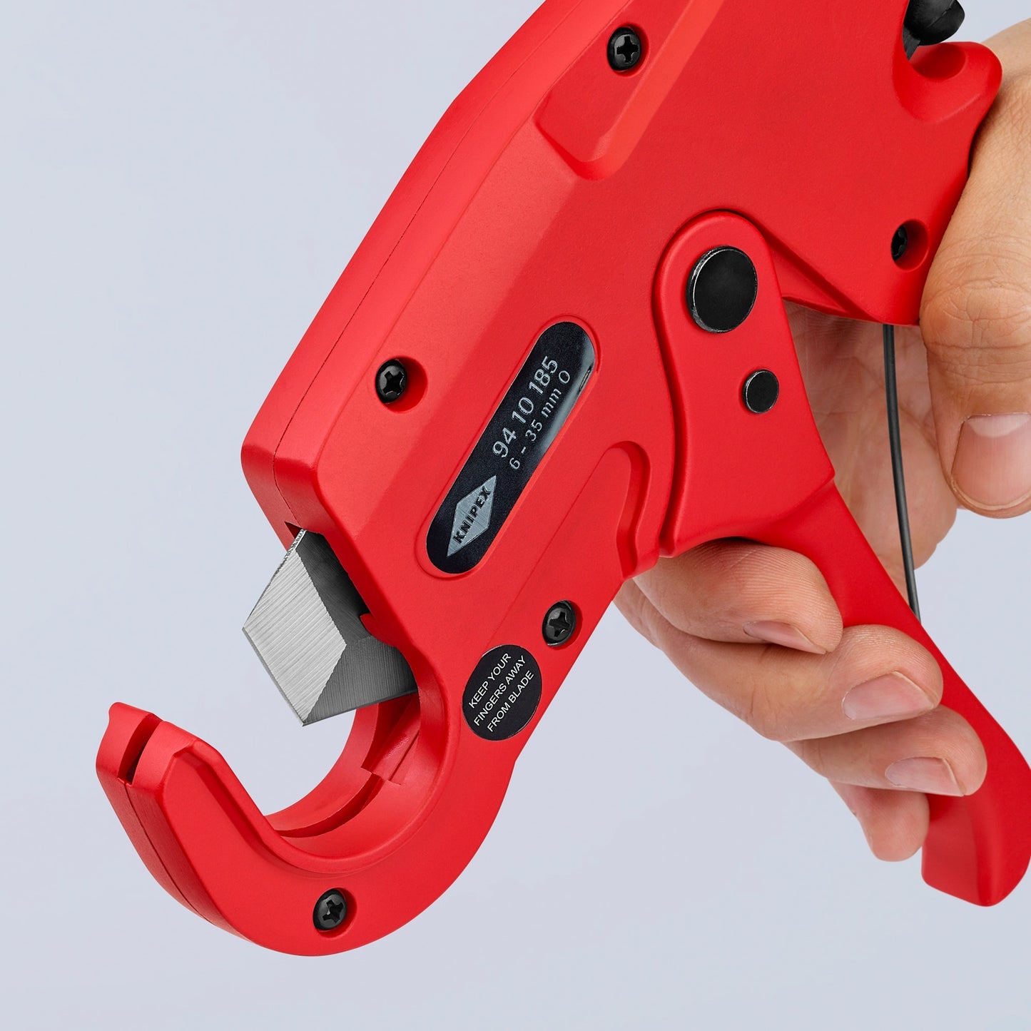 Knipex pijpsnijder 9410185 (rood)