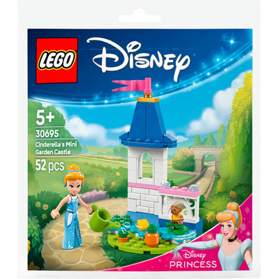 Lego disney princess - mini tuinkasteel van assepoester constructiespeelgoed (30695)