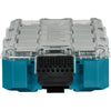 Makita maktrak organizer medium p-91045 gereedschapsbox (blauw zwart)