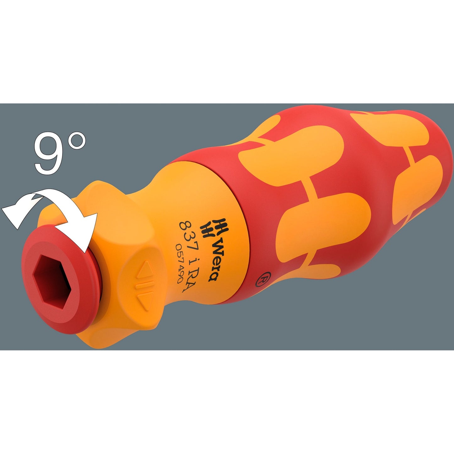 Wera kraftform kompakt vde 17 ra imperial 1 schroevendraaier (rood geel, 17‑delig)