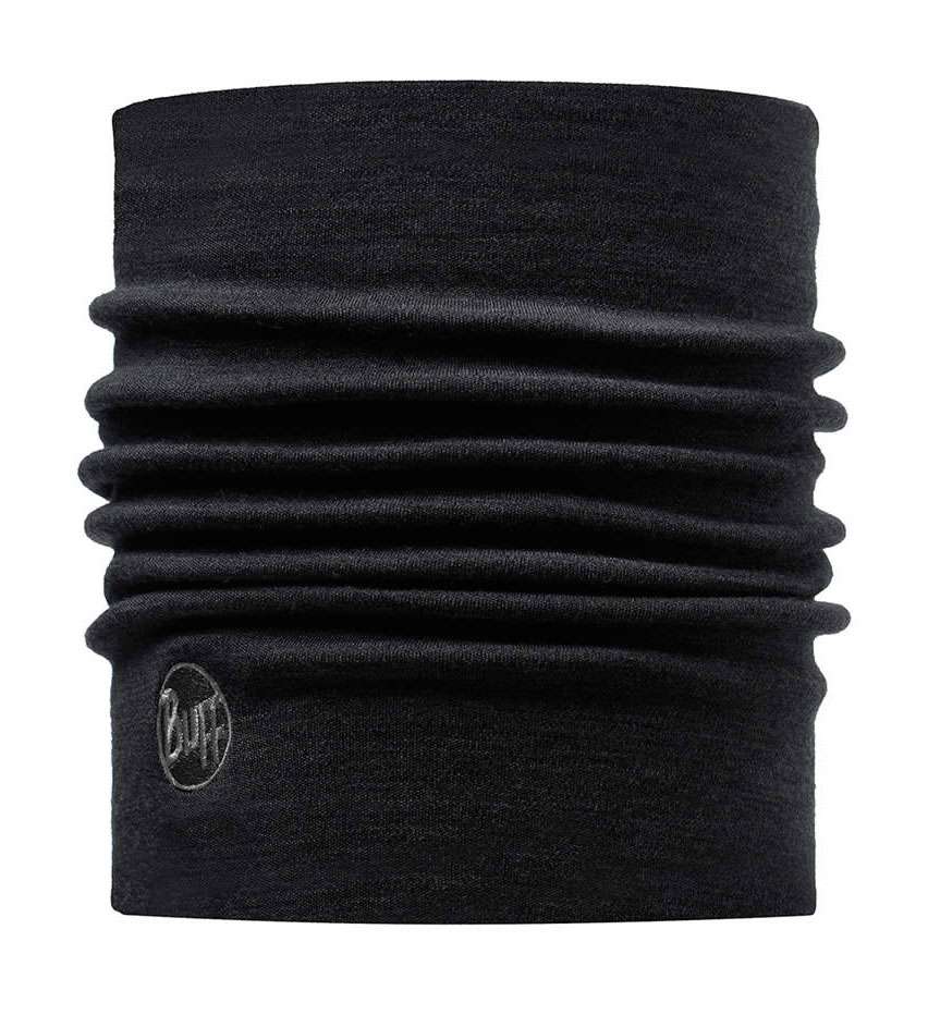 Buff merino wool thermal black - neckwarmer ®