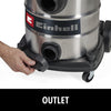Einhell accu nat- droogzuiger te-vc 36 25 li s-solo nat- en droogzuiger (rood roestvrij staal, accu en oplader niet inbegrepen )