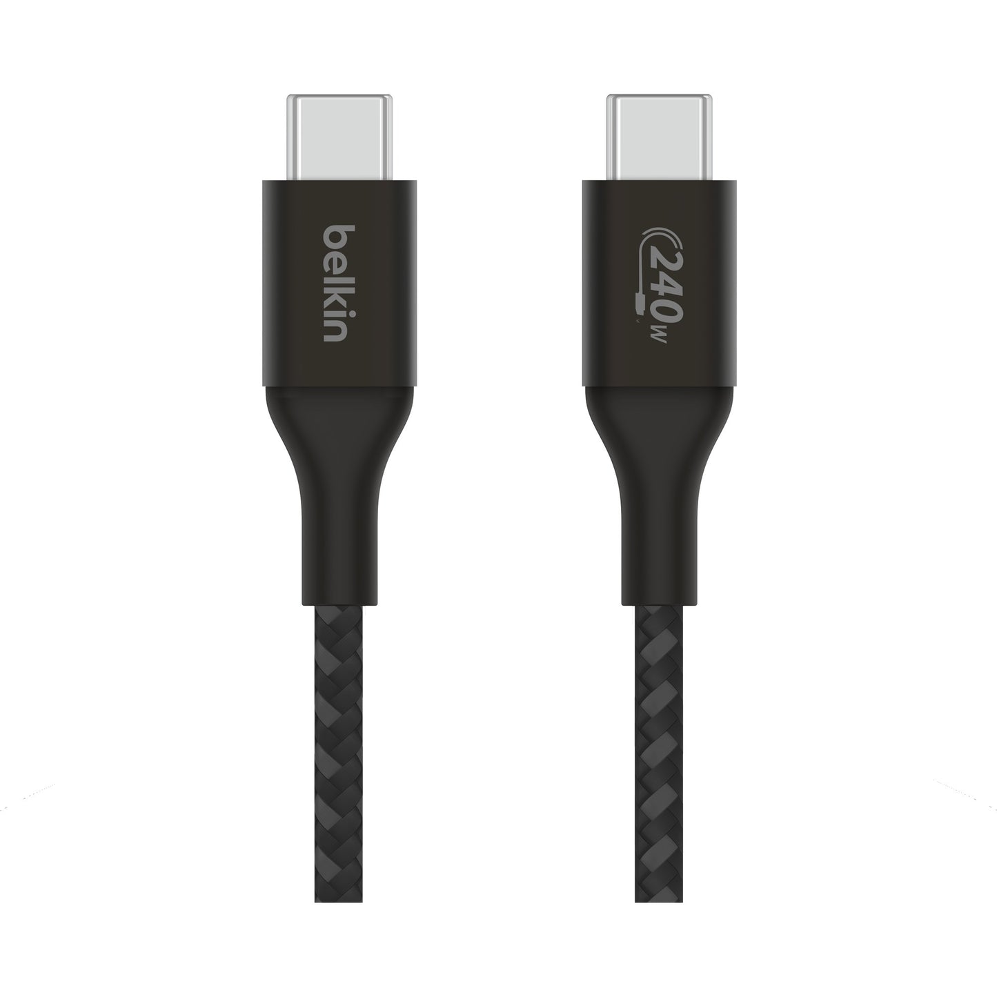 Belkin boostcharge usb-c > usb-c kabel (zwart, 1 meter, 240 w)