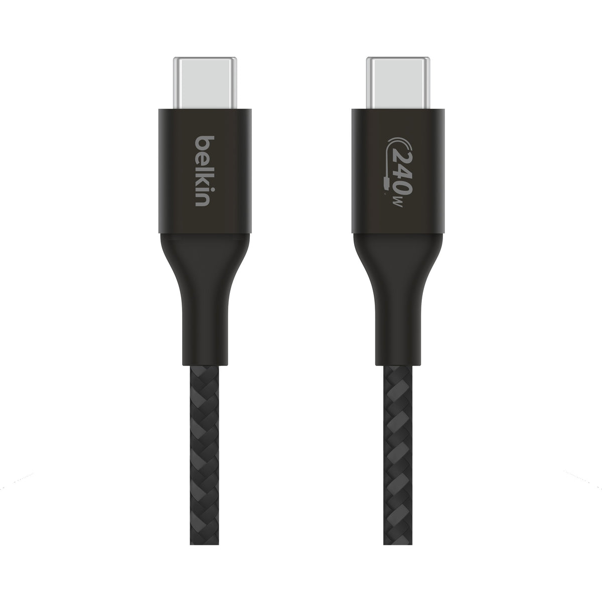 Belkin boostcharge usb-c > usb-c kabel (zwart, 1 meter, 240 w)