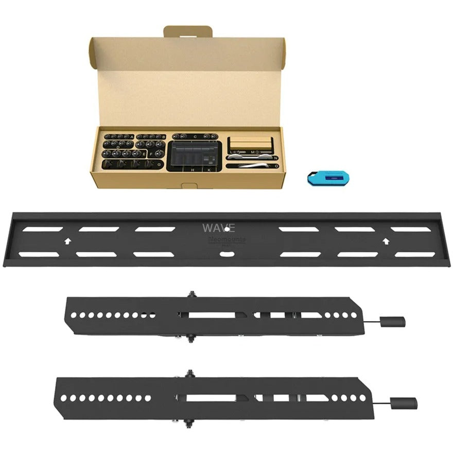 Neomounts select wl30s-850bl16 vlakke wandsteun bevestiging (zwart)