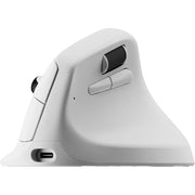 Keychron m5 wireless ergonomic mouse (wit, 100 tot 30.000 dpi, 8000hz, 2,4 ghz bluetooth usb) - afbeelding 2