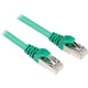 Sharkoon cat.6 netwerkkabel (groen, 1,5 meter, sftp, rj-45)