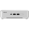 Asus nuc 14 pro+ kit rnuc14rvsu500002i barebone (zilver wit | core ultra 5 125h | arc graphics)
