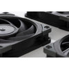 Noctua nf-a12x25 pwm chromax.black.swap case fan (zwart, 120 x 120 x 25 mm)
