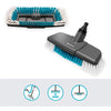 Gardena cleansystem steelborstel hard wasborstel (grijs turquoise, 18816-20, werkbreedte 27cm)