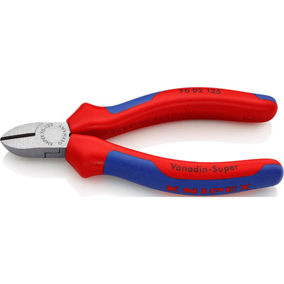 Knipex zijsnijtang 70 02 125 kniptang (rood blauw)