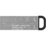 Kingston datatraveler kyson 128 gb usb-stick (zilver, dtkn 128gb) - afbeelding 3