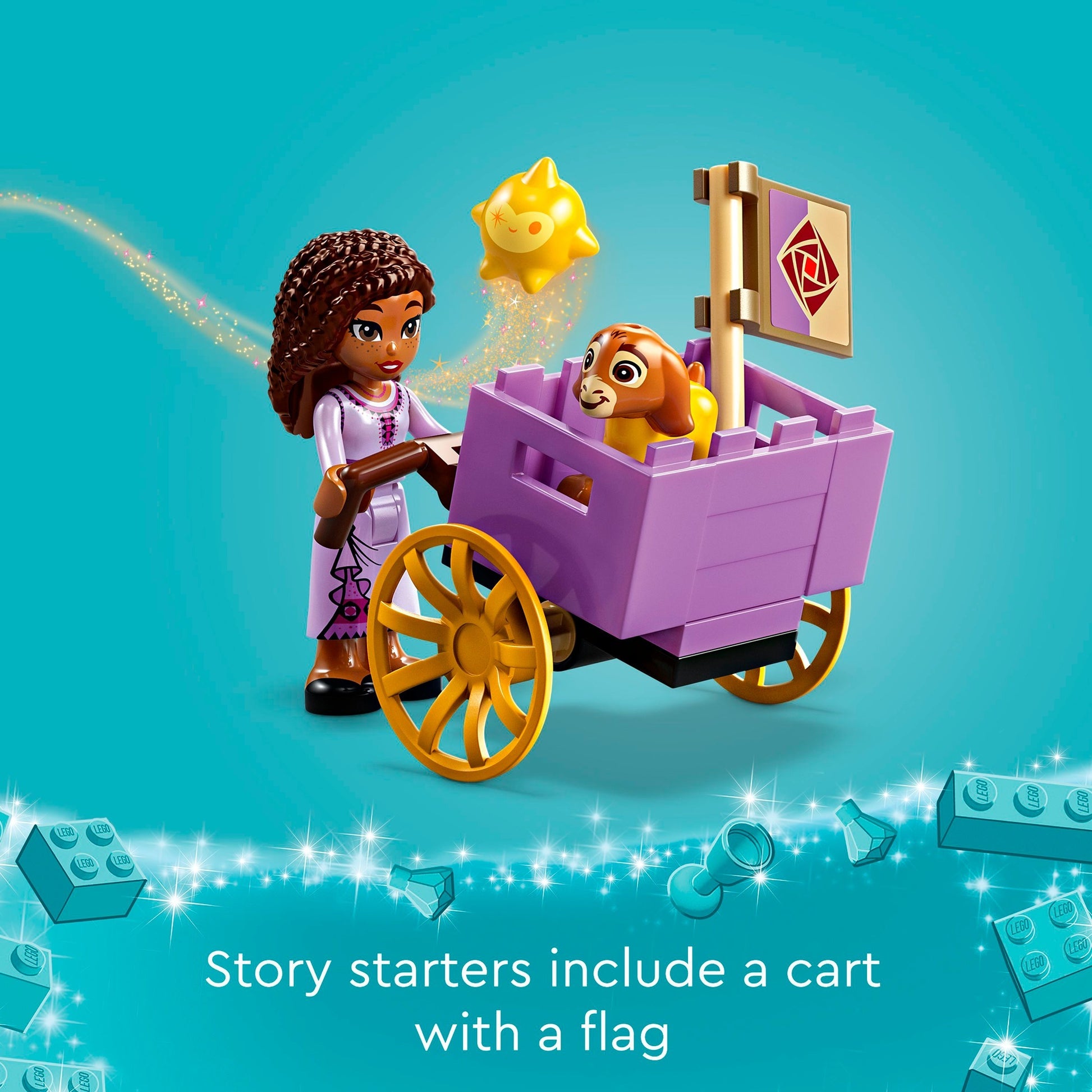 Lego disney wish asha in de stad rosas poppetjes wish set - 43223