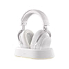 Mchose v9 turbo+ magnetic wireless over-ear gaming headset (wit zilver, nintendo switch, playstation 4, playstation 5, mobiel, pc, 2.4g bluetooth usb)