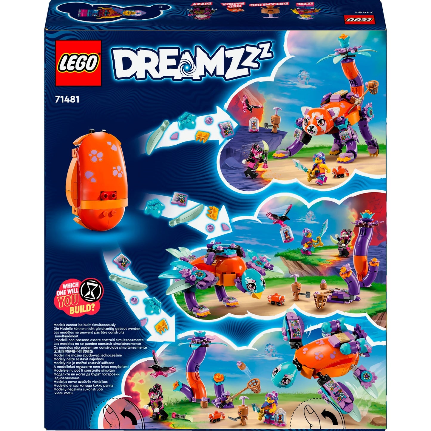 Lego dreamzzz - izzie's droomdieren constructiespeelgoed (71481)