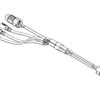 Bosch battery multi-connector cable (bch3914) - the smart system