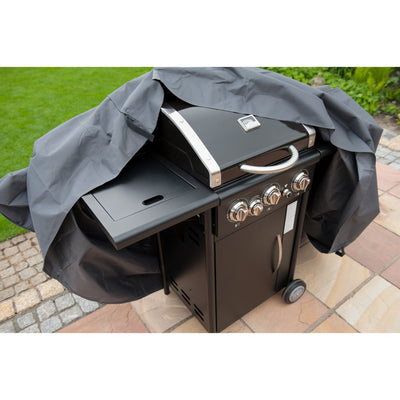 Nature beschermhoes voor gasbarbecue afdekking (zwart, 6030611)